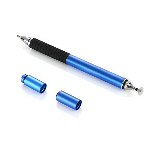 Präziser Eingabestift & Kugelschreiber für Tablet und Smartphone in Blau - 2