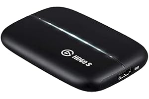 Elgato Capture Card HD60 S, Stream and Record in 1080p60 for PS5, PS4/Pro, Xbox Series X/S, Xbox One, PC/Mac(Renewed)