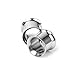 WINOMO Pair of 10mm Stainless Steel Tunnel Ear Plug Expander Stretcher