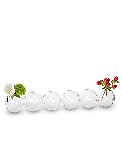 Serax Vase Kettenvase Minivase Sechser Kugel sechsteilig 26 x 4,5 cm