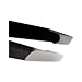 Zinger Eyebrow Tweezers Stainless Steel - Slant Tip (Black) 9.5 cm