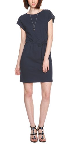 s.Oliver Women's Short Sleeve Dress -  Blue - Blau (eclipse blue 5884) - 8