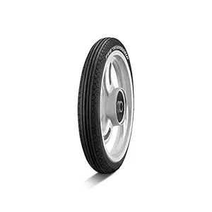 TVS Eurogrip SC 36 Tube Tyre | Tube-Type Tyre For Scooter | For a Steady Grip and A Smooth Ride | Size: 2.75-18 41P 4PR TEG TT | Colour Black