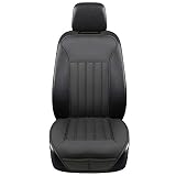 ♥4.El borde lateral usa PU ribete artesanal,mano de obra exquisita, aumento de la sensación estereoscópica general de la funda asiento coche delantero, hacer eso adecuado para todo tipo de coche dentro de estilo decorativo. Tiene dos bolsillos en la parte delantera,they can easily put in phone,tejido,etc pequeño artículo.