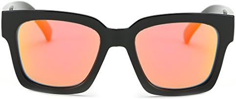 SojoS Kids Polarized Sunglasses for Age 3-10 Flexible Silicone Frame with Mirrored Lens SK201