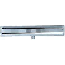 BERNSTEIN Duschrinne 60 Cm – Barrierefrei, Edelstahl, Mit Siphon & Ablaufblende