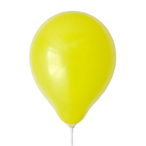 50 x Luftballons je 25 Schwarz und Gelb – ca. Ø 28cm – 50 Stück – Ballons als Fanartikel, Fußball, Deko, Party, Länder – Farbe Schwarz & Gelb – für helium geeignet – twist4® - 2