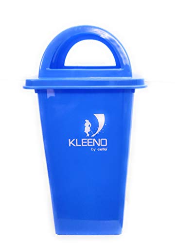 Cello Kleeno Dome Lid Plastic Garbage Dustbin Bucket 80 LTR - Blue