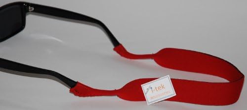 Natural Clay Co I-tek Neoprene strap glasses retainer (sunglasses/eyeglasses) Red