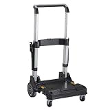 Compacto y ligero. Carrito con mango plegable Dewalt DWST1-73614 Tstak.