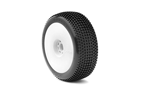 Preisvergleich Produktbild AKA AK14006SRW - 1:8 Buggy Enduro (Soft) Evo Komplettrad weiß