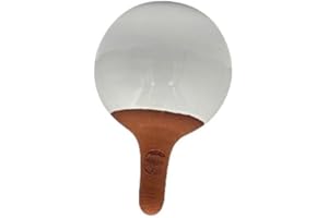 Ollas Lutton Olla Terre Cuite à Planter 40cl | Arrosage Automatique et Ecologique pour Plante d'Intérieur et d'Extérieur | Système d'Irrigation Naturel | Autonomie 3 Jours | Ollas Blanc