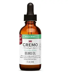 Cremo Revitalizing Beard Oil, Astonishingly Superior, 1 Ounce Bottle, Tea Tree Mint Scent