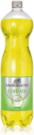 San Benedetto Cedrata, Bevanda Gassata, 1500 ml Dissetante e Frizzante, a Basso Contenuto di Zuccheri