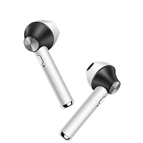 Preisvergleich Produktbild Jamicy® Stereo Dynamic Earbuds Freisprecheinrichtung TWS Bluetooth-Kopfhörer Drahtloses Bluetooth 4.2 Earbuds Touch Control-Kopfhörer mit 500 mAh Ladebox (Schwarz)