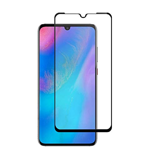 Preisvergleich Produktbild ZealBea Focus Panzerglas Schutzfolie für Huawei P30 Pro, 3D Gekrümmte Kante 9H Härte Displayschutzfolie Vollständige Abdeckung Blasenfrei Beweis durch Fingerabdruck Panzerglasfolie für Huawei P30 Pro