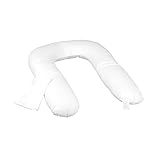 Fossflakes Superior Comfort-U Body Kissen Seitenschläferkissen inkl. Bezug, waschbar 60 Grad