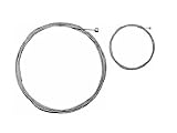 2 x GEAR Cable Inner Cables Stainless Steel Cabling HQ Campy Compatible