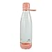 Produktbild Trinkflasche aus Tritan  ohne Weichmacher | happy-to-go auf Reisen | Bpa-frei, für Sport, Freizeit & Yoga | 600 ml | ideal für Kindergarten, Schule, Beruf | passt perfekt in Schulranzen, Handtasche und Rucksack