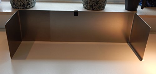 Der flexible Spritzschutz für Ihre Kochinsel – für 60er – 80er – 90er Kochfelder geeignet – Ceran-Induktion – Edelstahl rostfrei – kein Bohren – „spülmaschinenfest“ - 5