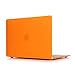 Produktbild MacBook 12 Zoll Case,Orange Matt Matte Gummi beschichtet Hartcase Laptop Tasche für New Apple Macbook 12'' Zoll Retina Display [2015 Veröffentlicht Modell A1534] Schutzhülle Notebookhülle