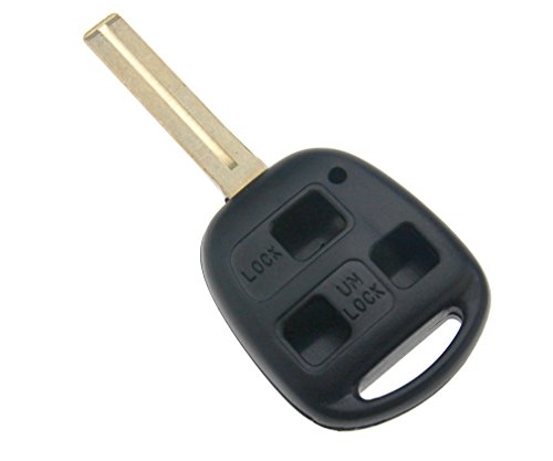 Replacement of 3 Button Remote Key fob blade For Lexus LS400 IS200 RX300 GS300