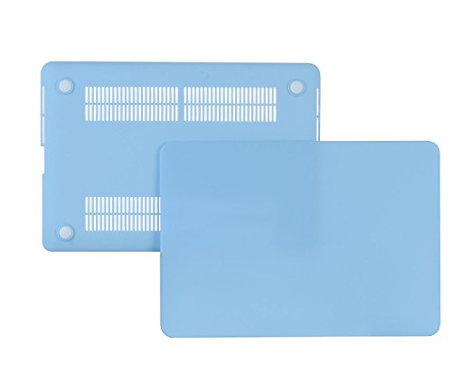 MOSISO MacBook Pro 15 Retina Hülle (NO CD-ROM Drive) – Ultra Slim Hochwertige Plastik Hartschale Tasche Schutzhülle Snap Case für MacBook Pro 15 Zoll with Retina Display (Model A1398), Air Blau - 8