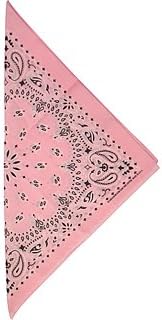 Fabfive – Hav A Hank Bandana – Made in the USA – Light Pink, Unisex adult, light pink
