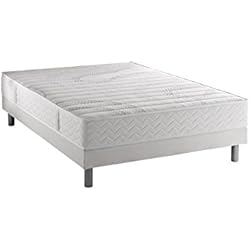 Dunlopillo Alchimie Ensemble sommier + matelas mémoire de forme 140x190