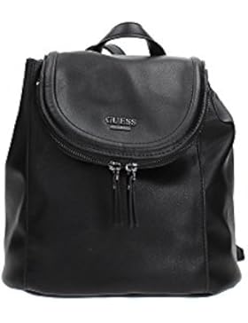 Guess Damen Bags Hobo Rucksackhandtasche, Schwarz (Black), 12x25x25.5 centimeters