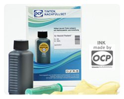 Nachfüllset für HP 300, 301, 350, 364, 901, 920 Druckerpatronen schwarz pigmentiert 100 ml für HP Photosmart C 4690, C 4610, Deskjet D 5660, Envy 120 E-ALL-IN-ONE, Envy 121 E-ALL-IN-ONE, non-OEM - 2
