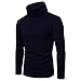 Produktbild Hmeng Männer Knopf Hoodie Sweatshirts Jacke (Marine, M)