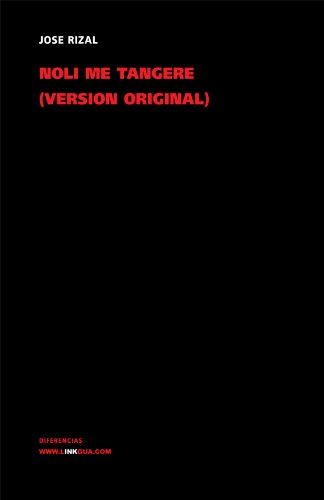 Download Noli me tangere. Versión original Download Noli me tangere. Versión original