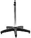 Hairdressers Portable Tilting Black Backwash Stand
