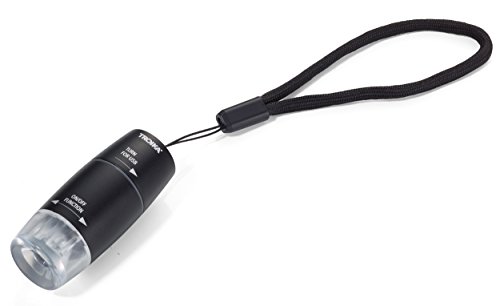 TROIKA USB LIGHT TOR80/BK TASCHENLAMPE - LED-Taschenlicht mit Band - weißes Licht - Blinklicht-Funktion - wiederaufladbar über USB - Überlade-/Tiefentladungsschutz - schwarz - das Original von TROIKA