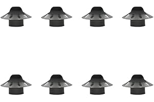 HEARING360 8 offene Kuppeln für Hörgeräte Phonak (M (8 mm))