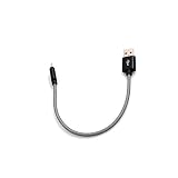 Longitud de cable aprox 25 cm, longitud bandeja del Mirco USB Conectores 6,5 mm con rejuvenecimiento de 2 mm