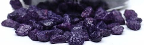 SOOTHING IDEAS 1kg Purple Decorative Stone Chippings 9-13mm