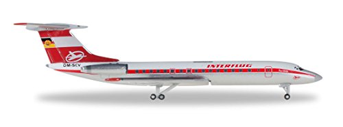 Preisvergleich Produktbild Herpa 527095 "Interflug Tupolev TU-134A" Miniaturfahrzeug
