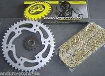 DUCATI 696 MONSTER GOLD O RING CHAIN AND SPROCKETS 08-13