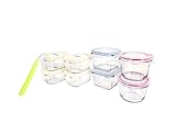 Glasslock Baby Meal groß, 8er Set + Silikonlöffel GL-372 - 2