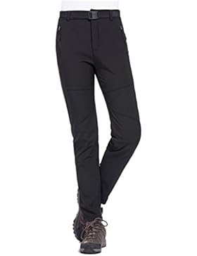 Geval Damen Outdoor Winddicht Wasserdichte Softshell Fleece Schnee Ski Hosen