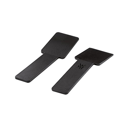 WMF KÜCHENminis Raclette für 2, flach & gerippt, 2 kleine & 1 großes Pfännchen, Schokofondue-Funktion, cromargan matt/silber - 6