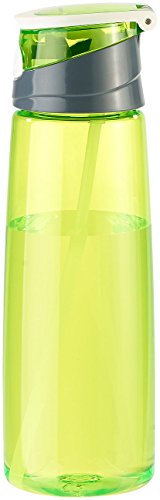 PEARL sports BPA-freie Kunststoff-Trinkflasche mit Einhand-Verschluss, 700 ml, grün - 6