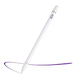 【Innovierter Stylus】 Kupferfeine 1,5-mm-Stiftspitze, mikroelastisch gestaltete und gebogene Stiftspitze, flüssiges Schreiben, aber keine Beschädigung der Bildschirme, kein Ersatz im Vergleich zum iPad Pencil-Kopf erforderlich.
