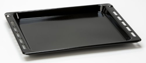 DREHFLEX® – Angebot: SET bestehend aus 2 Teilen – Backblech 16mm Höhe (481241838128 / 481010683241) + Backblech 27mm Höhe (481241838138 / 481010683239) – passend für diverse Herde von Bauknecht/Whirlpool mit 445mm Breite // ORIGINAL-QUALITÄT - 3