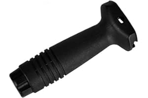 WADSN Tactical Universal Type Vertical Foregrip Airsoft Front Grip per 20mm Picatinny Rail System, Forward Front Gun Grip RIS Airsoft M4 G36 MP5 Impugnatura per Fucile Accessori (BK)