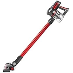 H.Koenig Aspirateur balai 2 en 1 sans fil UP810 PowerClean+, Puissant, Compact, Léger, Autonome, Silencieux, 160W, Multifonction pour Maison Voiture Bureau