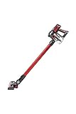H.Koenig Aspirateur balai 2 en 1 sans fil UP810 PowerClean+, Puissant, Compact, Léger, Autonome, Silencieux, 160W, Multifonction pour Maison Voiture Bureau