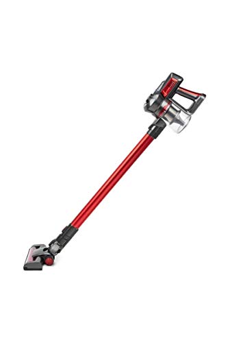 H.Koenig Aspirateur balai 2 en 1 sans fil UP810 PowerClean+, Puissant, Compact, Léger, Autonome, Silencieux, 160W, Multifonction pour Maison Voiture Bureau